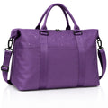 Weekender Duffel Bags for Women, Purple Travel Totes Bag for Airplane Essentials, Overnight Bags for Women with Trolley Sleeve, Large Carry On Hospital Bag for Labor and Delivery, Sport, Gym