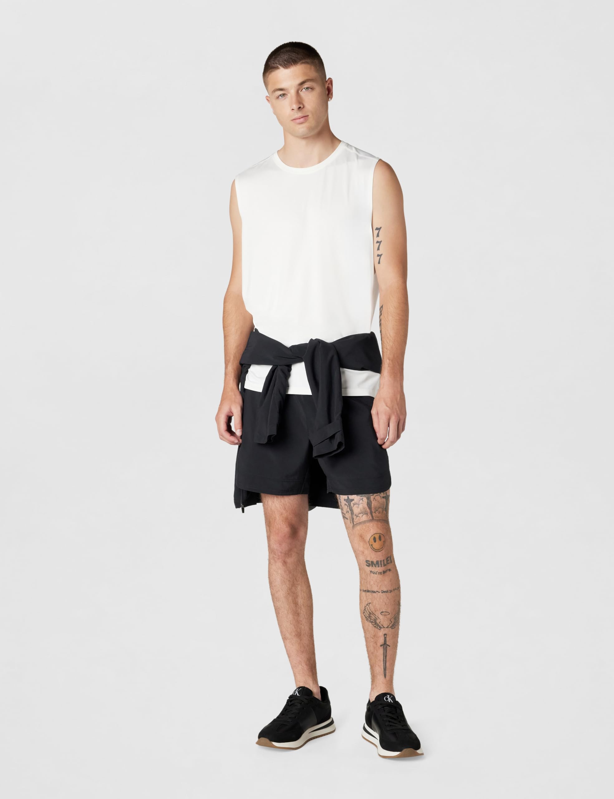 Calvin Klein Men's Pezrand Black 9 Medium