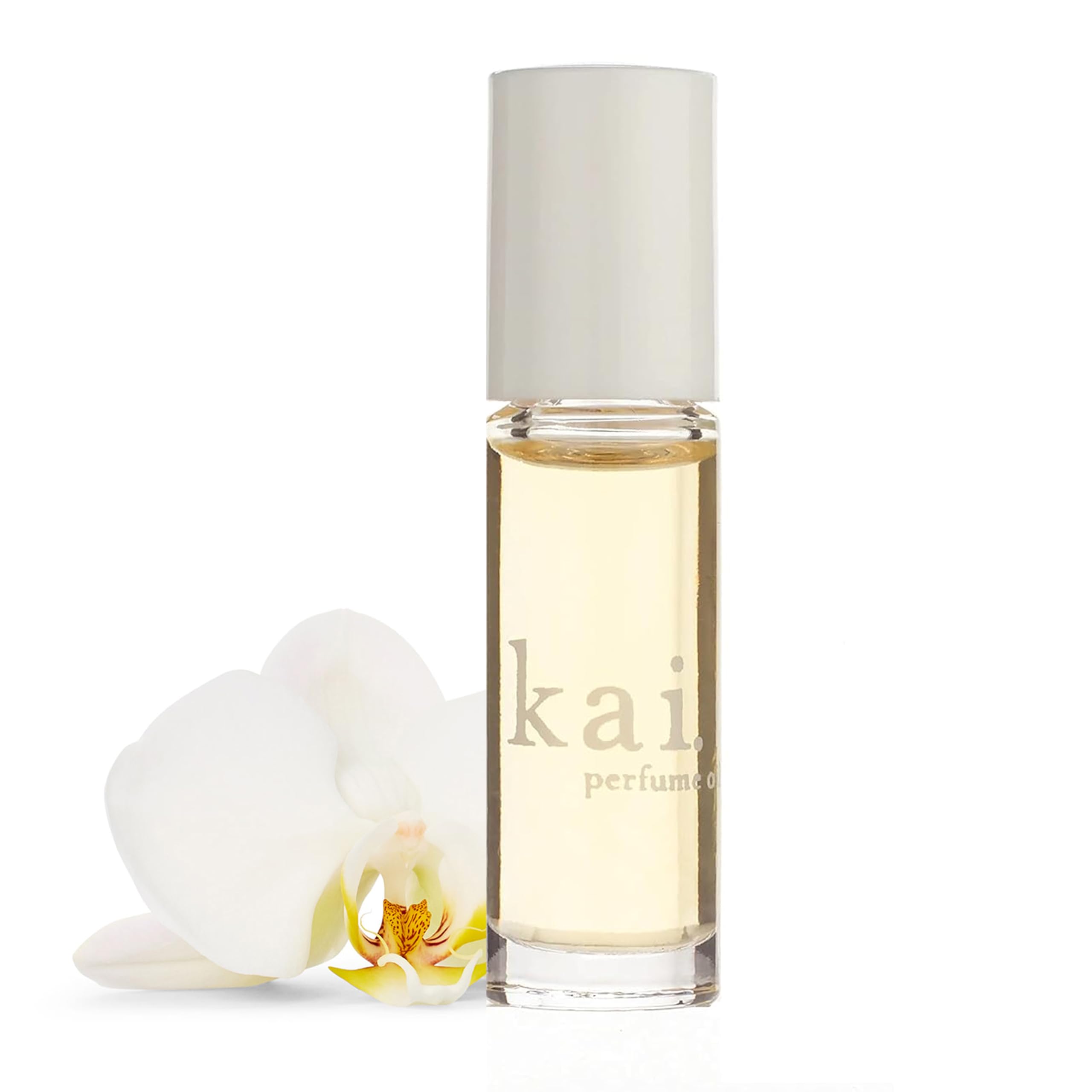kai perfume oil – a fresh, beautiful, light gardenia scent wrapped in white exotics, 1/8 oz perfume roll-on | long lasting, serene, vegan, clean and inspired by memories of Hawaiian vacations