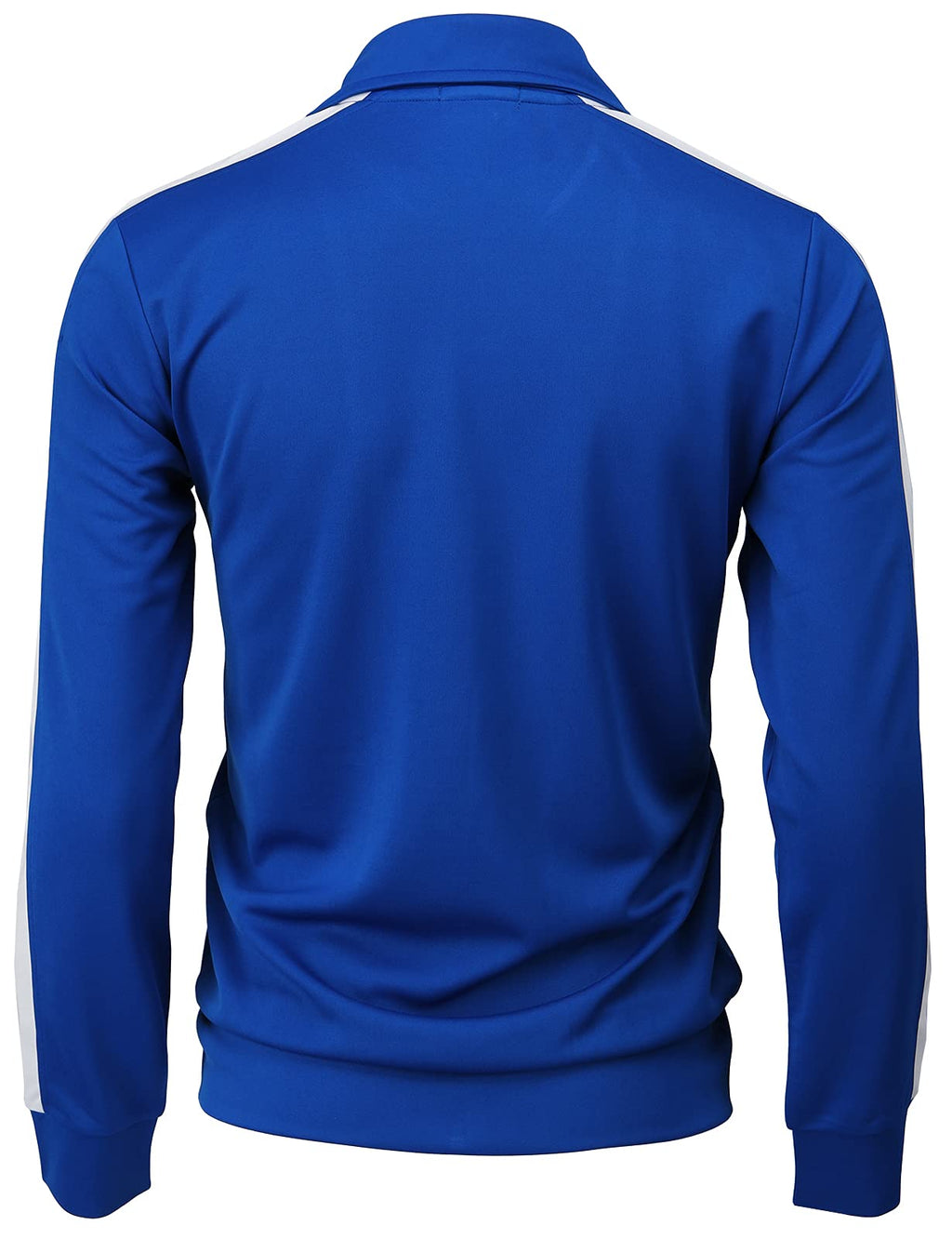 H2H Men's Lightweight Full Zip Softshell Jacket Long Sleeve Soft Coat for Hiking Golf BLUE US M/Asia L (CMOJA134)
