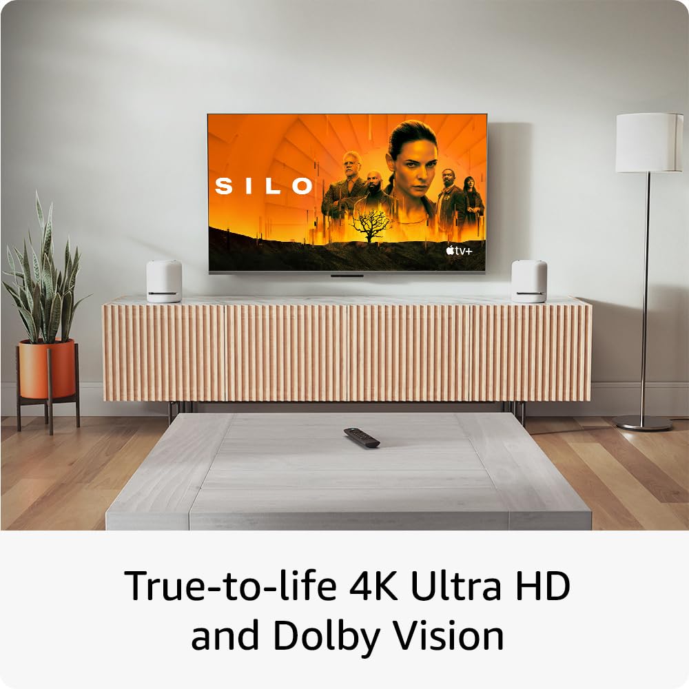 Amazon Fire TV Stick 4K Max with USB Power Cable (eliminates the need for AC adapter)