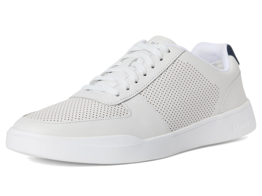 Cole HAAN Mens Grand Crosscourt Modern Perforated Sneaker, Optic White/Peacoat, 11-M US