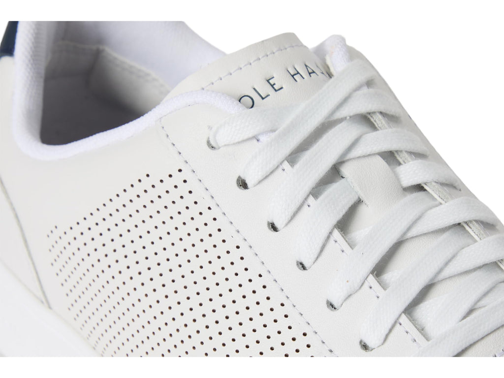 Cole HAAN Mens Grand Crosscourt Modern Perforated Sneaker, Optic White/Peacoat, 11-M US