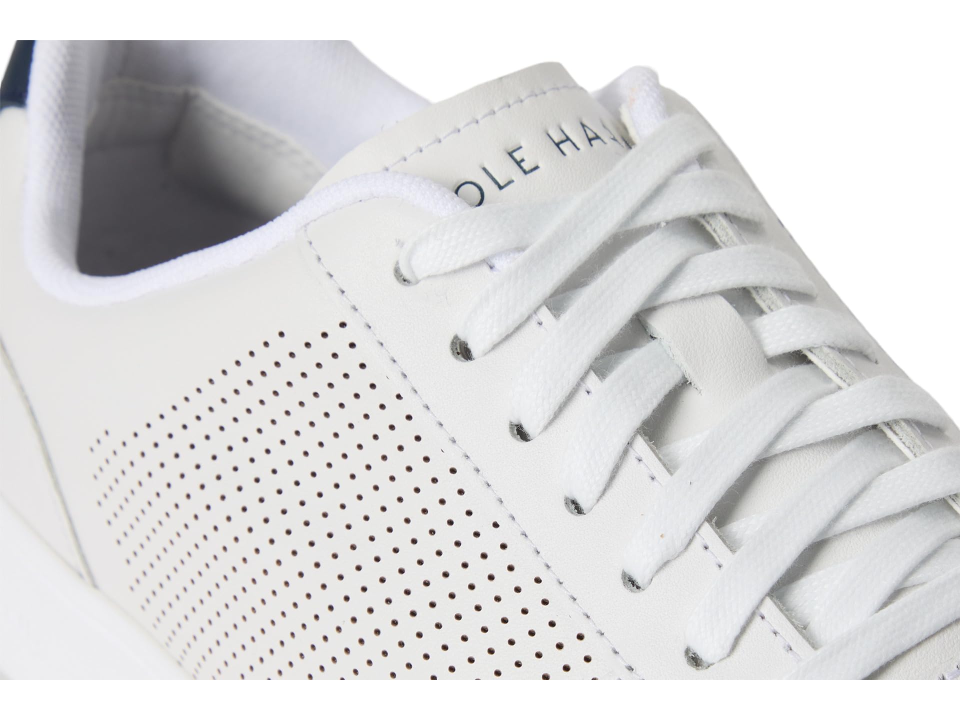 Cole HAAN Mens Grand Crosscourt Modern Perforated Sneaker, Optic White/Peacoat, 11-M US