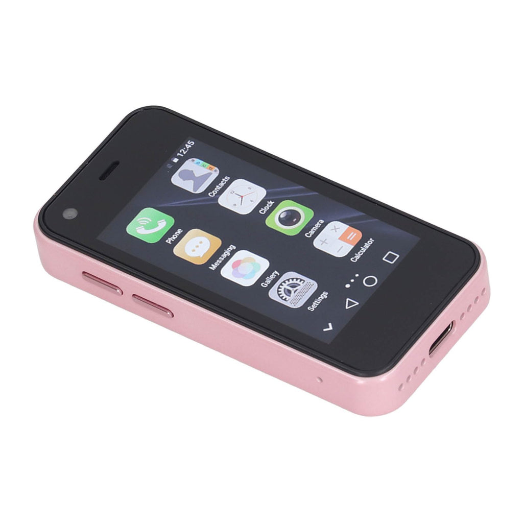 Sudroid Mini Smartphone, World's Smallest Cell Phone, 2.5 Inch, Quad Core, 1GB 8GB, 5MP Dual SIM, HD Unlocked 3G Mobile Phone with Protective Shell ()