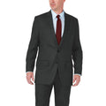J.M. Haggar Men's Premium Stria Tailored Fit Suit Separate Coat, Black 48R