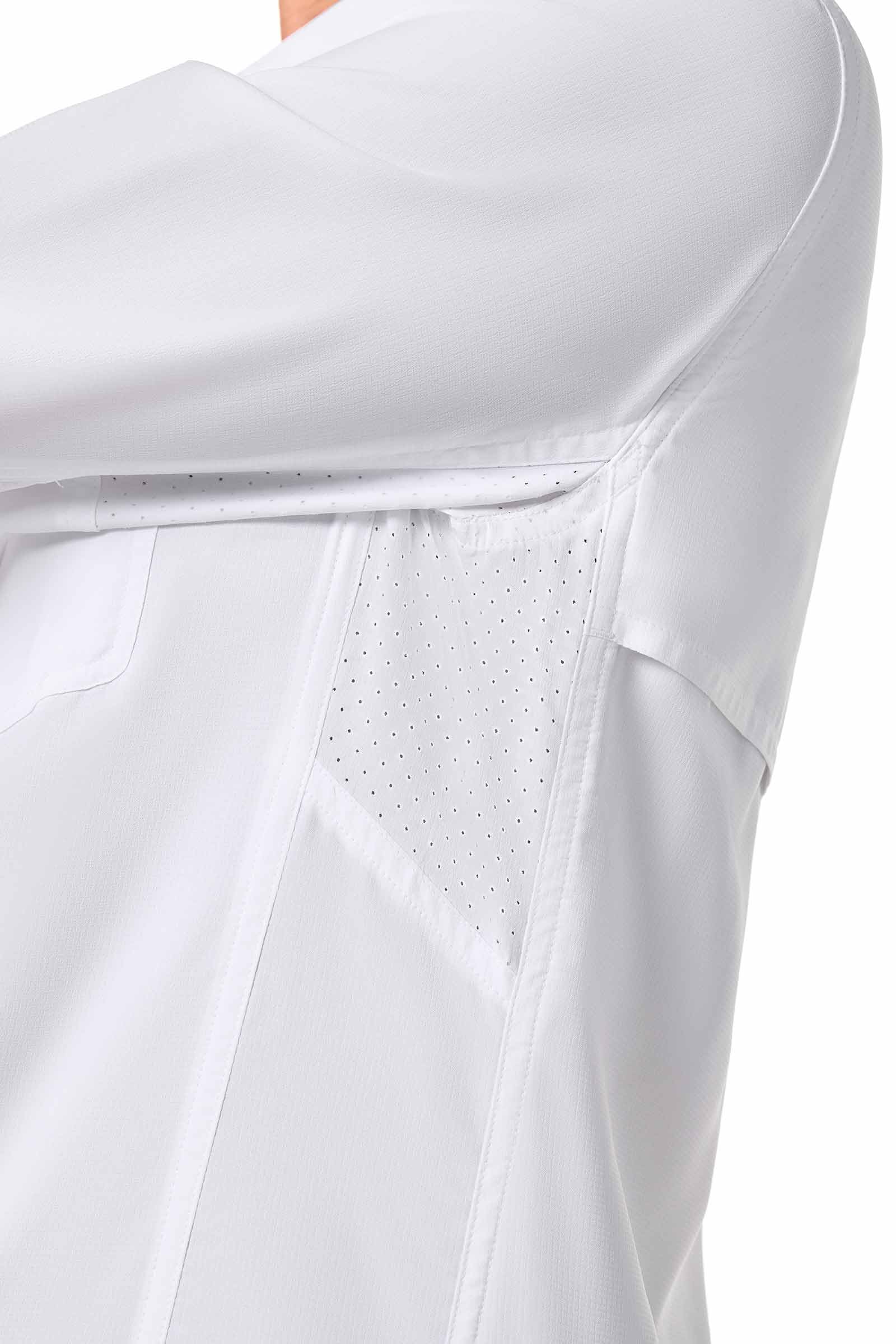 Coolibar UPF 50+ Women's Mylitta Travel Shirt - Sun Protective White