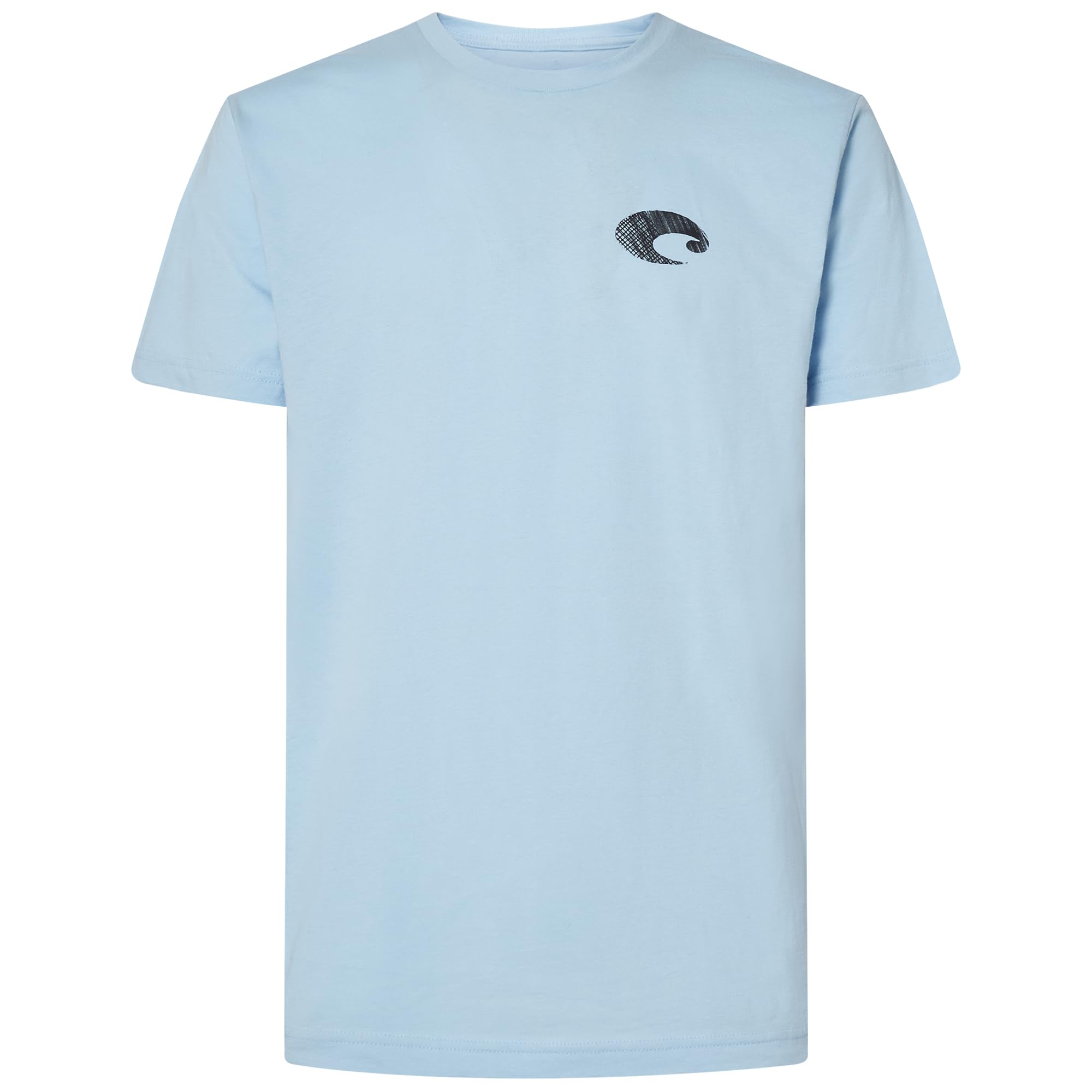 Costa Del Mar Unisex Adult MoShort Sleevey Oak Coastal Crew T-Shirt, Light Blue, Large US