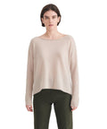 NAADAM Cashmere Boatneck Sweater, Shell, M