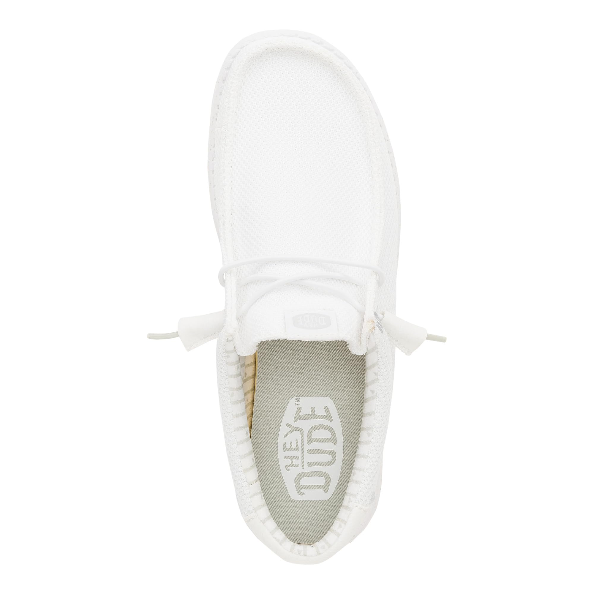 HEYDUDE Wally Stretch Sox - White
