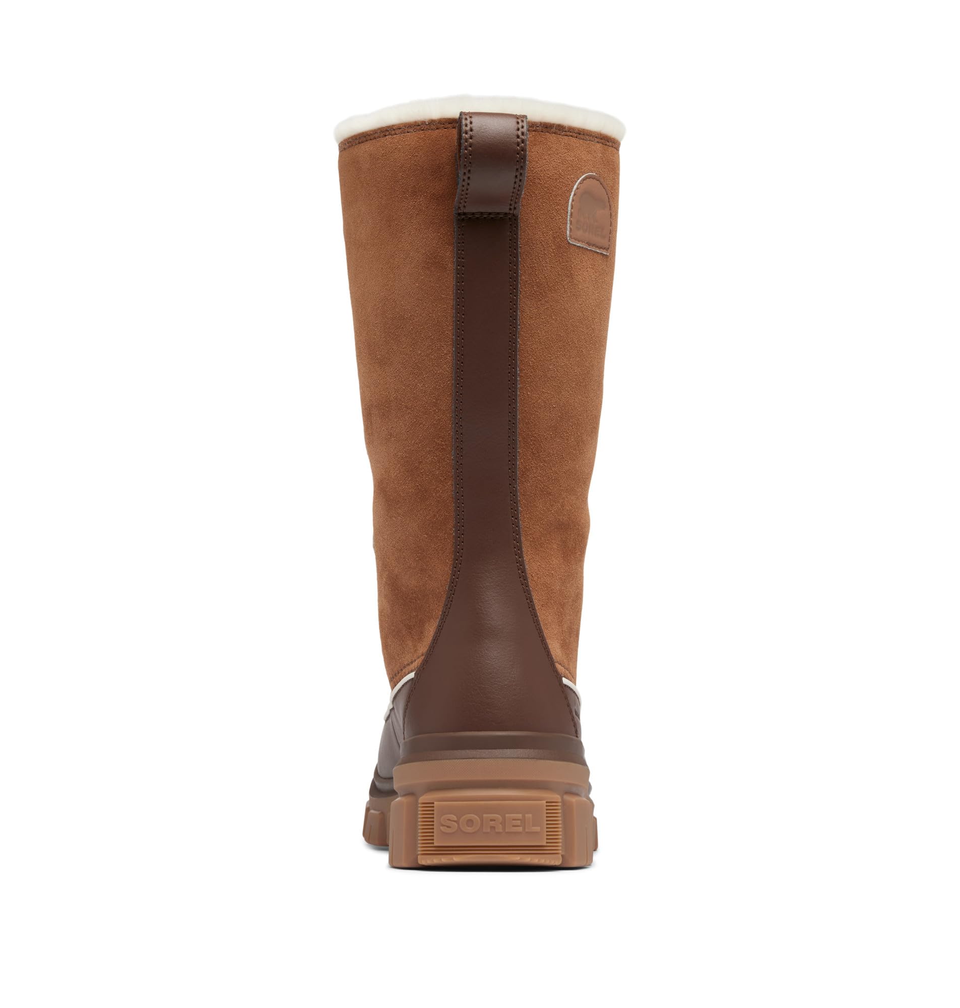 SOREL Women's Tivoli V Tall Waterproof Boot - Velvet Tan, Tobacco - 8