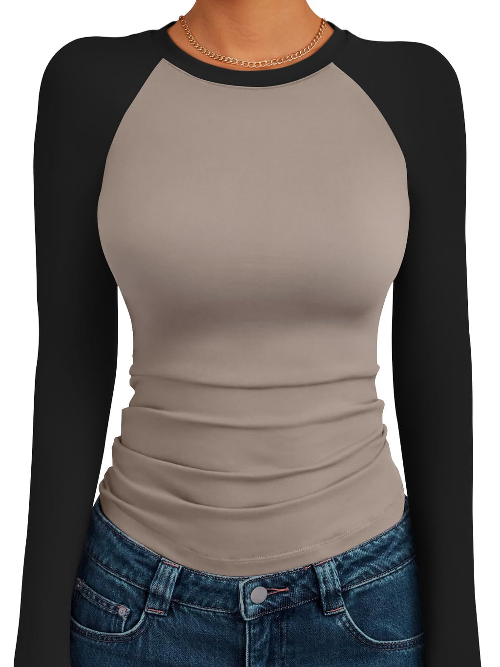 Trendy Queen Womens Long Sleeve Shirts 2026 Underscrub Fall Fashion Outfits