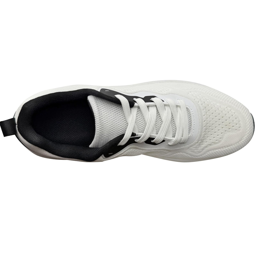 DWSTN Breathable Running Shoes for Men Non Slip Slip On Walking Shoes Lightweight Walking of Mesh Workout Fashion Comfortable White