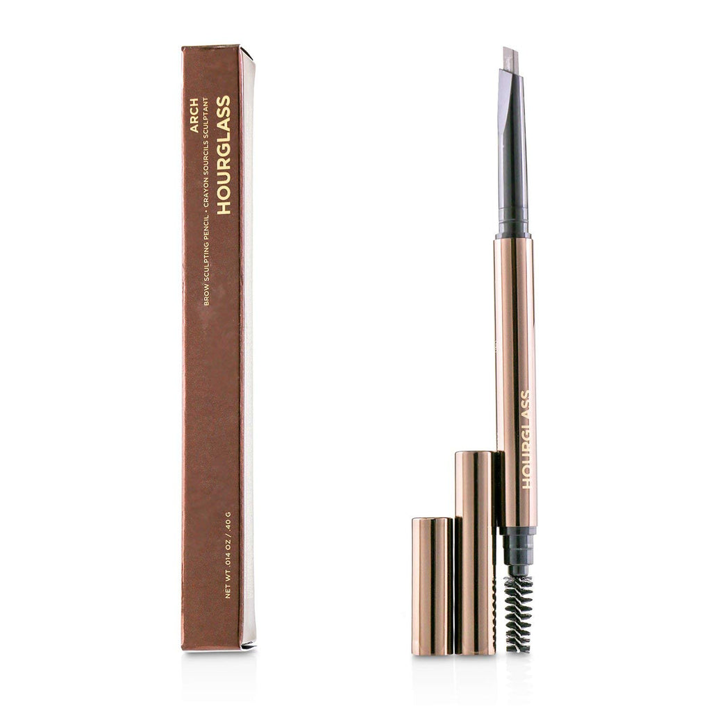 Hourglass Arch Brow Sculpting Pencil. Ash Shade Mechanical Eyebrow Pencil for Shaping and Filling.