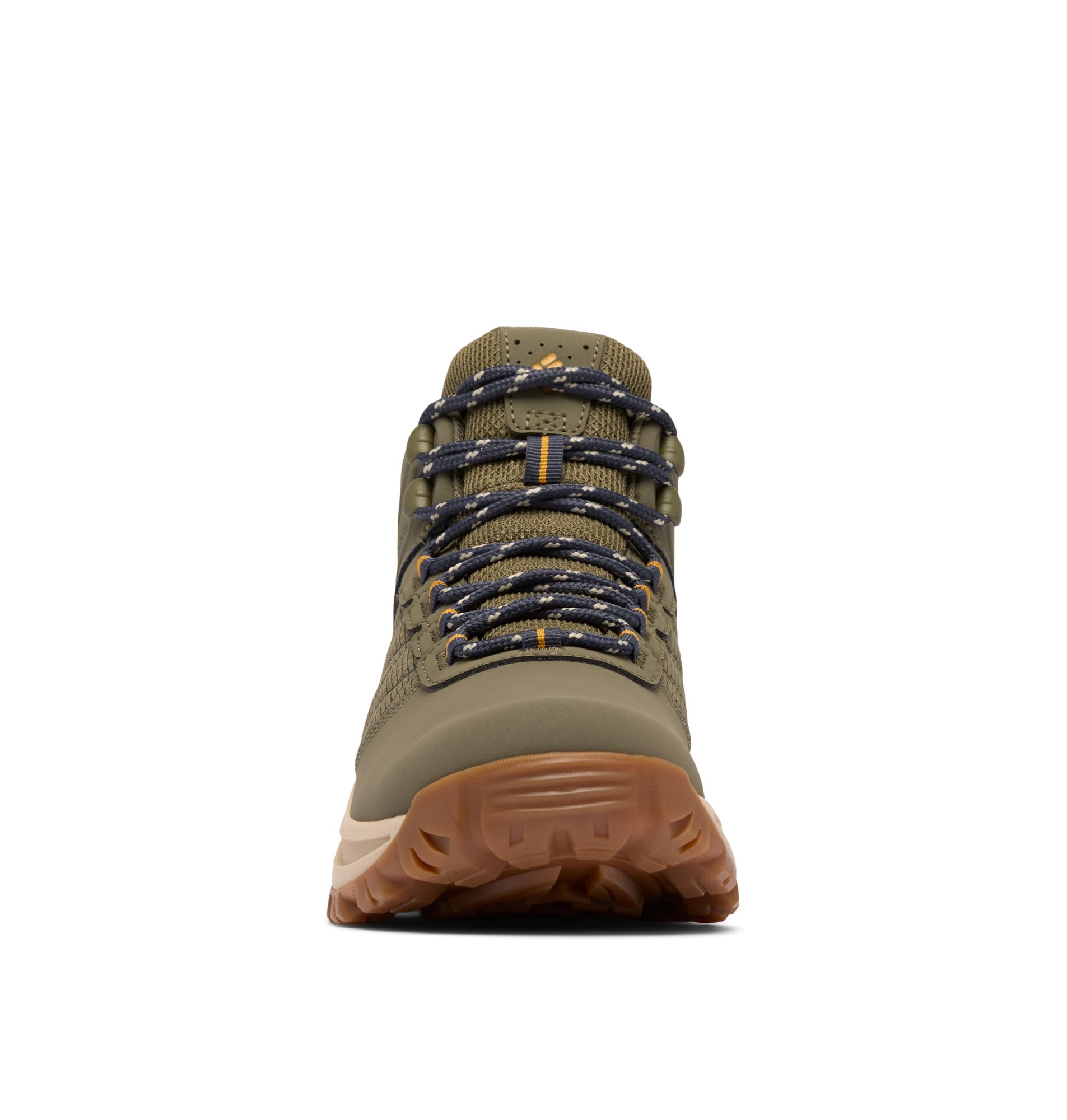 Columbia Womens Transverse Waterproof Hiking Boot, Stone Green/Raw Honey, 10.5