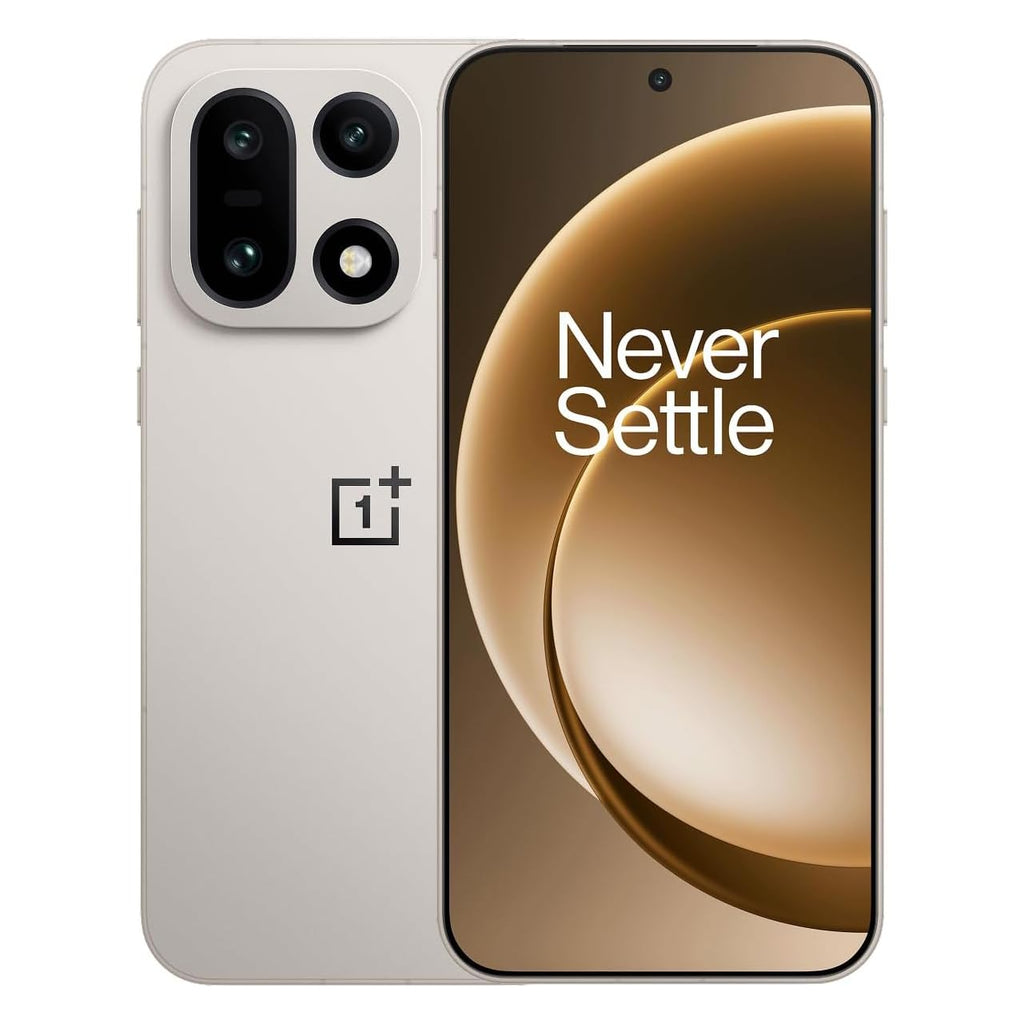 OnePlus 15, 16GB RAM + 512GB Storage, Dual-SIM, Unlocked Android Smartphone, Snapdragon 8 Elite Gen 5, 7300mAh Battery, Sand Storm
