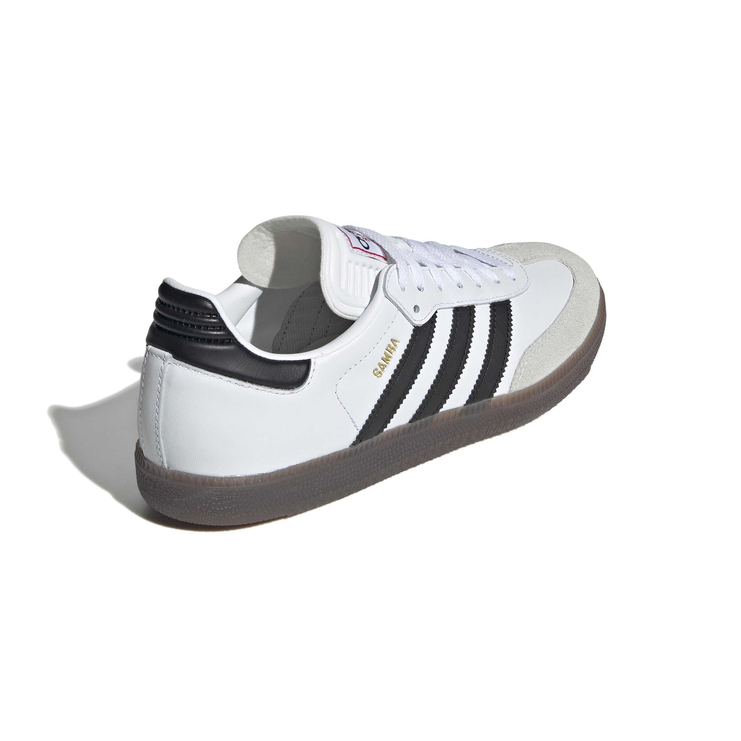 Adidas Unisex-Adult Samba Indoor, White/Black/Vivid Red, 6