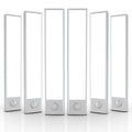 6 Pack Under Cabinet Lights Wireless, 32 LED Motion Sensor Light Indoor Rechargeable Magnetic Closet Lights Battery Operated, Under Counter Lights for Kitchen, Wardrobe, Hallway, Stairs