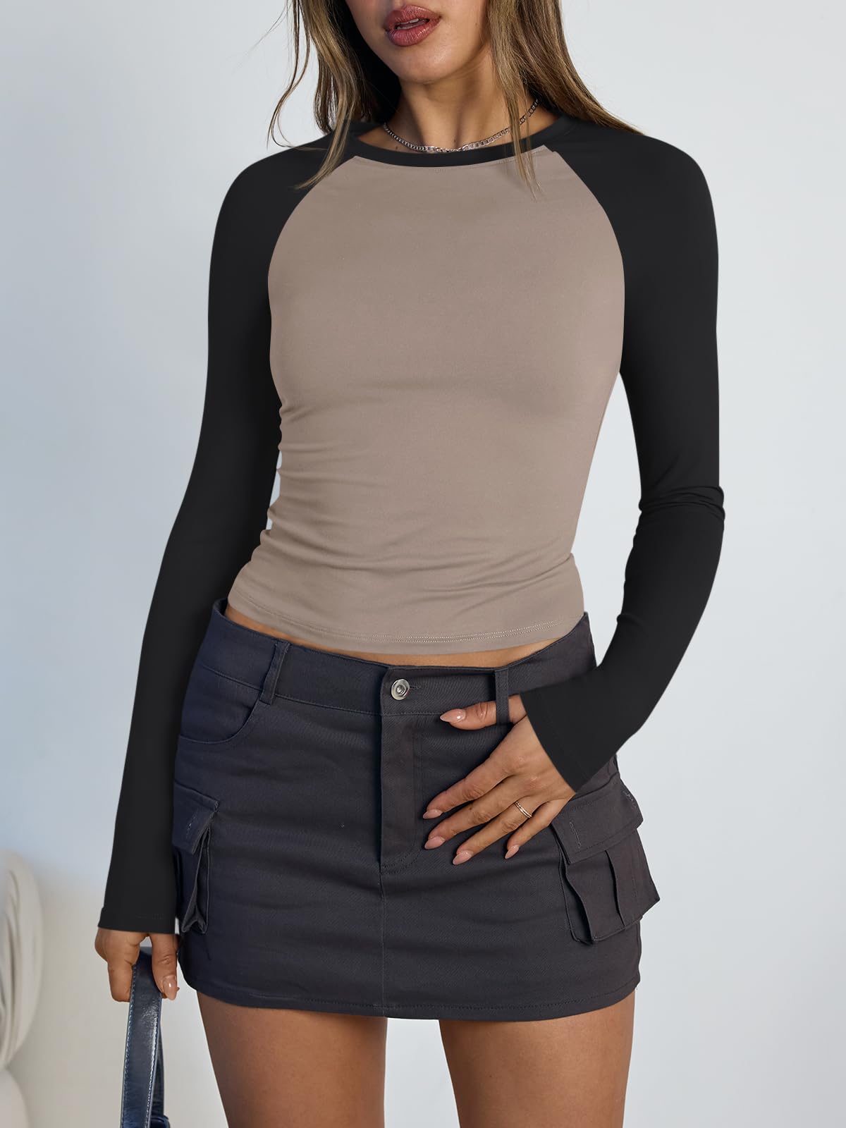 Trendy Queen Womens Long Sleeve Shirts 2026 Underscrub Fall Fashion Outfits