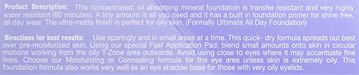 Illuminare Mattifying Mineral Foundation - Sienna Sun - 0.5 oz