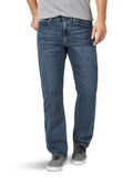 Wrangler Authentics Men's Comfort Flex Waist Relaxed Fit Jean, Smoke, 42W X 34L