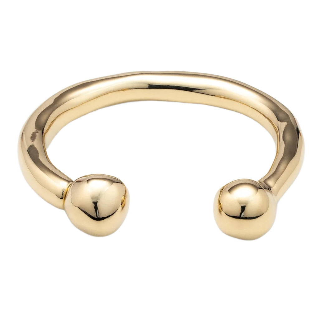Uno de 50 ZEN Bracelet 18K Gold-Plated, Rigid, Handcrafted in Spain