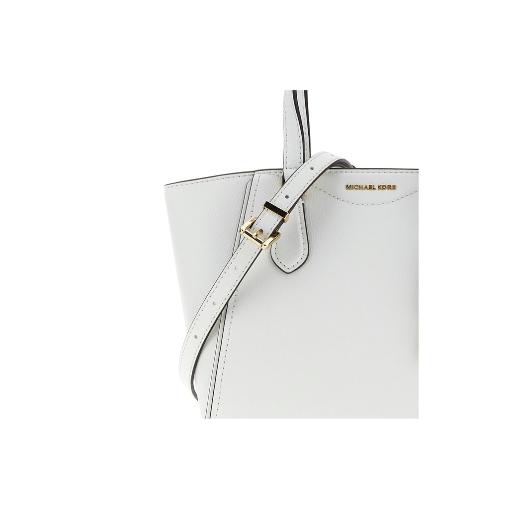 Michael Kors Womens Taryn Crossbody Handbag, OPTIC WHITE, One Size, Taryn Crossbody