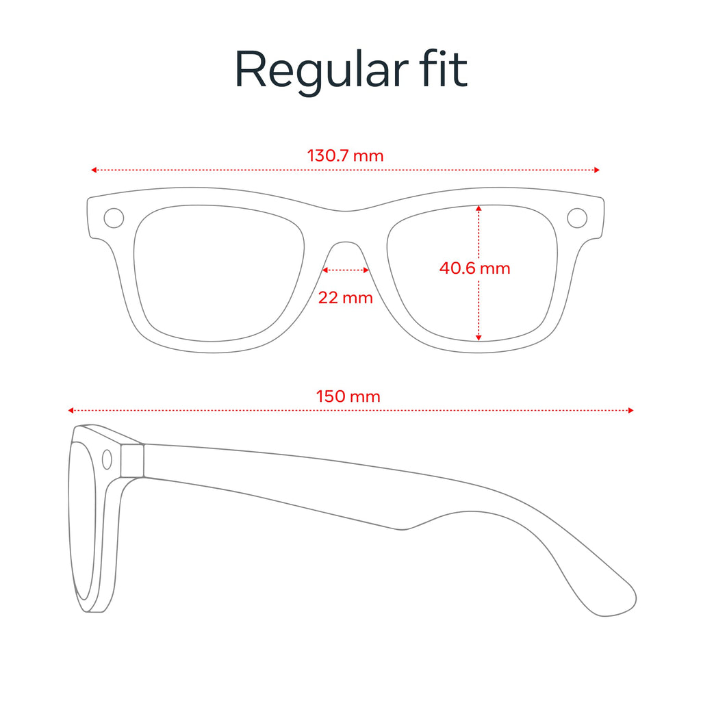 Ray-Ban Meta (Gen 2), Wayfarer, Matte Black | Smart AI Glasses for Men, Women — 2X Battery Life — 3K HD Resolution — 12 MP Ultra-Wide Camera, Audio, Video — Polarized Gradient Graphite Lenses