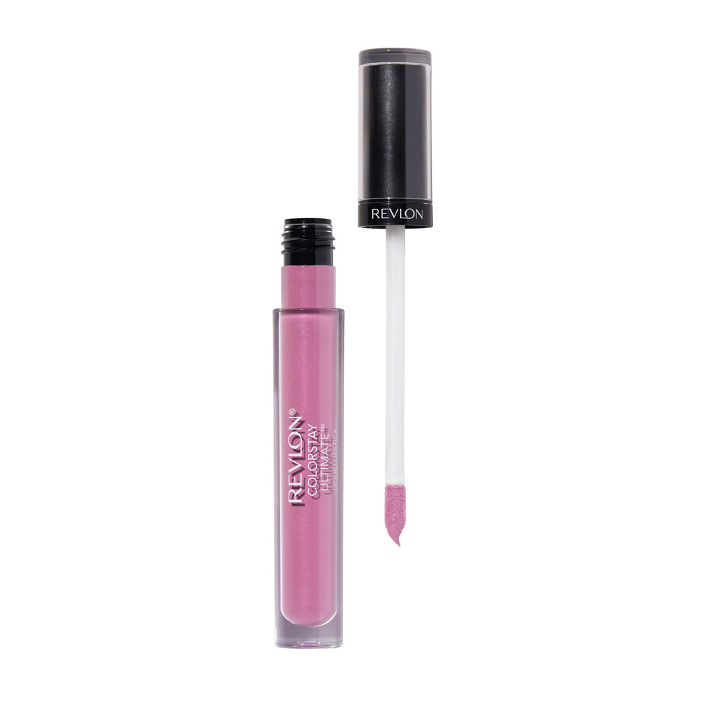 Revlon ColorStay Ultimate Liquid Lipstick, Longwear Rich Lip Colors, Wears for Up to 24 Hours, Satin Finish, 060 Ultimate Orchid, 0.1 fl oz