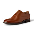 Amazon Essentials Men's Lightweight Oxford Dress Shoes, Dark Tan, 12