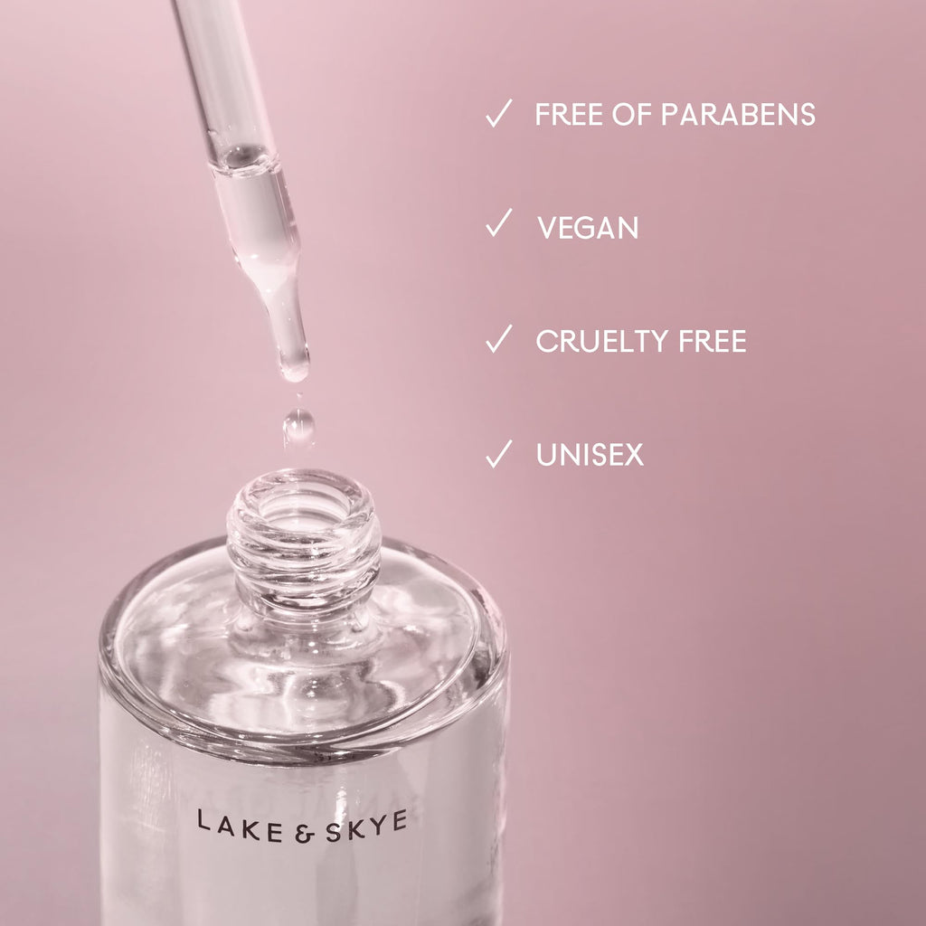 Lake & Skye 11 11 Vanilla Body Oil, 100mL, Subtle Musk & Vanilla Scent, Hydrating All-Over Moisturizer with Almond Oil, Vitamin E, Paraben-Free, Vegan, Nourishes & Softens Dry Skin