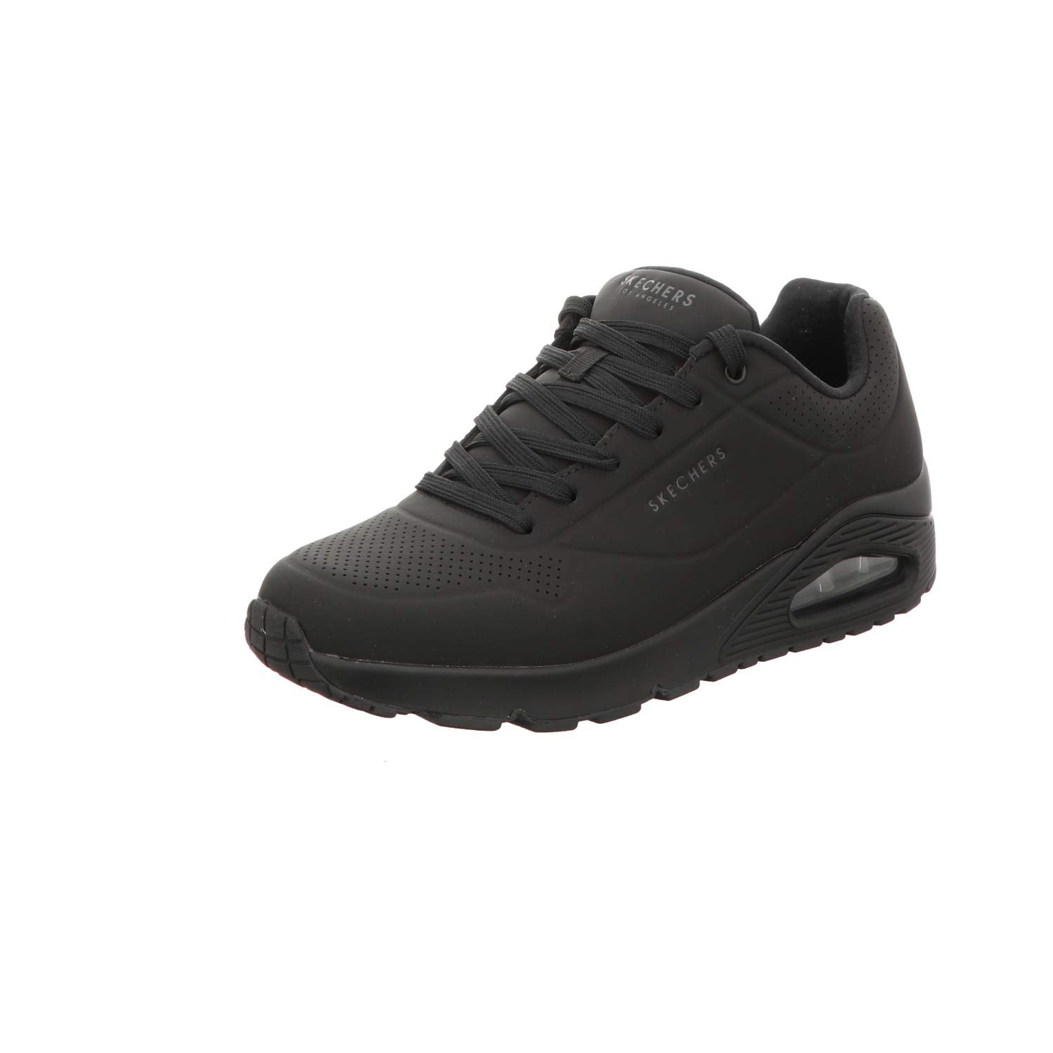 Skechers Men's Uno-Stand on Air Oxford, Black/Black, 11