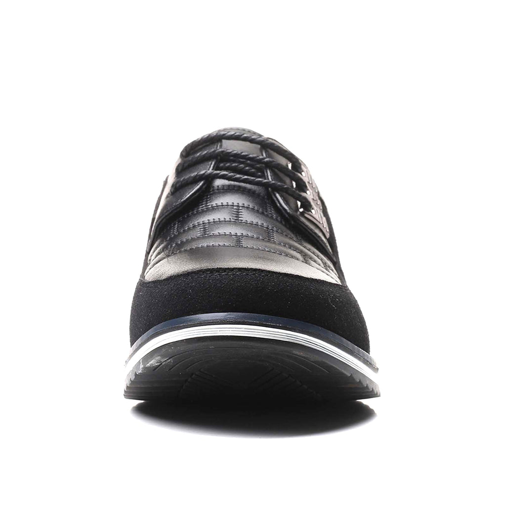 Mens Dress Shoes Black Casual Business Oxford Derby Orthopedic Leather Shoes Simple Lace-up Walk Loafers Flats for Men