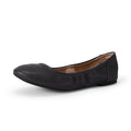 Amazon Essentials Women's Belice Comfortable Slip-On Ballet Flats Shoes, Black, 6.5 Wide