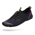 Mishansha Water Shoes for Women Men, Quick-Dry Barefoot Swim Shoes with Drainage Holes, Lightweight Aqua Shoe for Beach Pool River Boating Yoga Walking 11.5 Women/10 Men Dark Blue