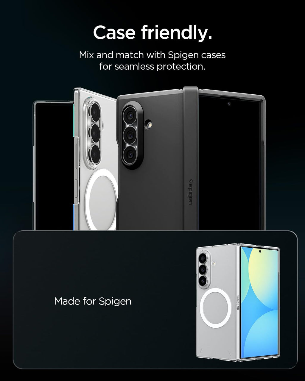 Spigen Camera Lens Protector for Galaxy Z Fold 8 Ultra, Fold 7 (2 Pack)