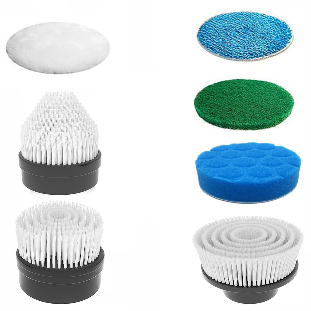 MGLSDeet Electric Spin Scrubber 7Pcs Replacement Brush Heads Kit, for MGLSDeet ANS8050/8051/8052 SXT168 Electric Cleaning Brush