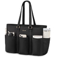 LOVEVOOK Laptop Tote Bag for Women Work, Teacher Tote Bag Nurse Bag With Large Cup Holder, Utility Professional Computer Bag For Work/Travel/College/Daily, Large Purse Handbag With Multi Pockets