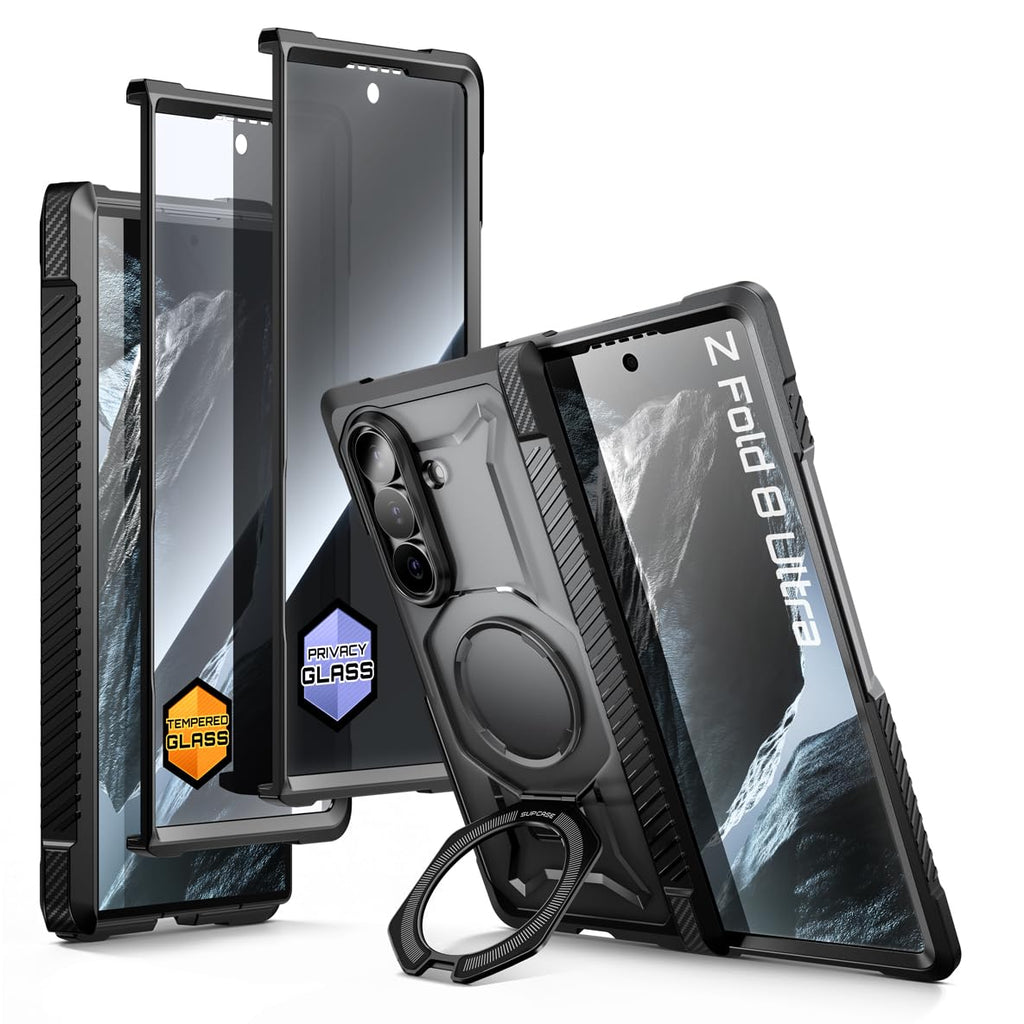 SUPCASE for Galaxy Z Fold 8 Ultra Case, Glass & Privacy Screen Protectors