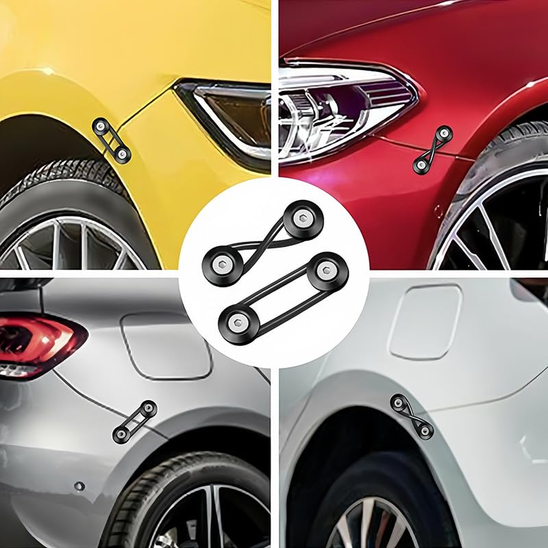 Mejiao Front Bumper Clips Black 12PC Quick Release Bumper Clips it Can be Applied to Front and Rear Bumpers,Trunks,Fenders,Hatches,Hoods,Etc.