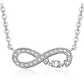 Kate Lynn Endless Love Infinity Necklace for Mom, Women Jewelry, Birthday Gifts Mothers Day Gifts for Mom Christmas Gift