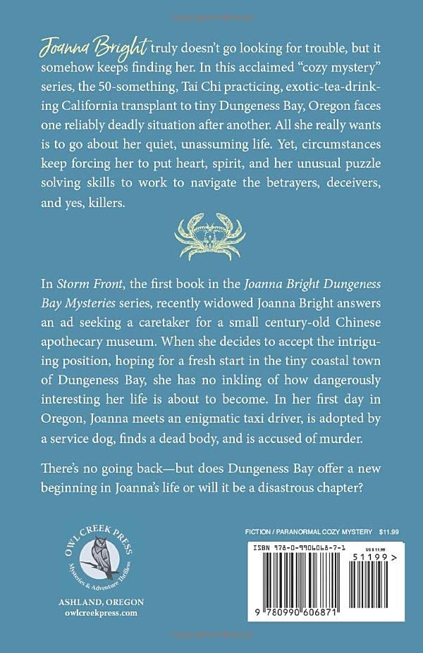 Storm Front: An Unwelcomed Arrival (Joanna Bright Dungeness Bay Cozy Mysteries)