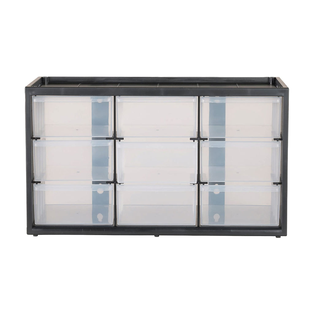CRAFTSMAN Plastic Storage Organizer Bin System, 9 Compartment, Modular, Home Office (‎CMST40709)