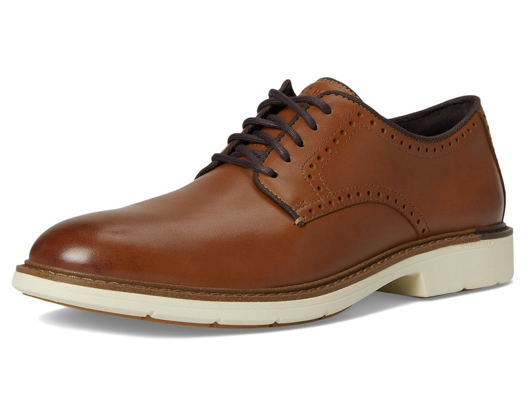 Cole Haan Men's Go-to Plain Toe Oxford, British Tan, 11 Medium