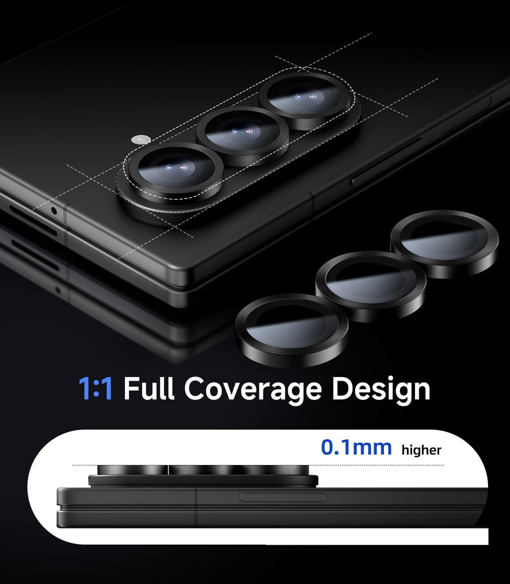 for Galaxy Z Fold 8 Ultra Camera Lens Protector - 2 Pack, Strong Adsorption