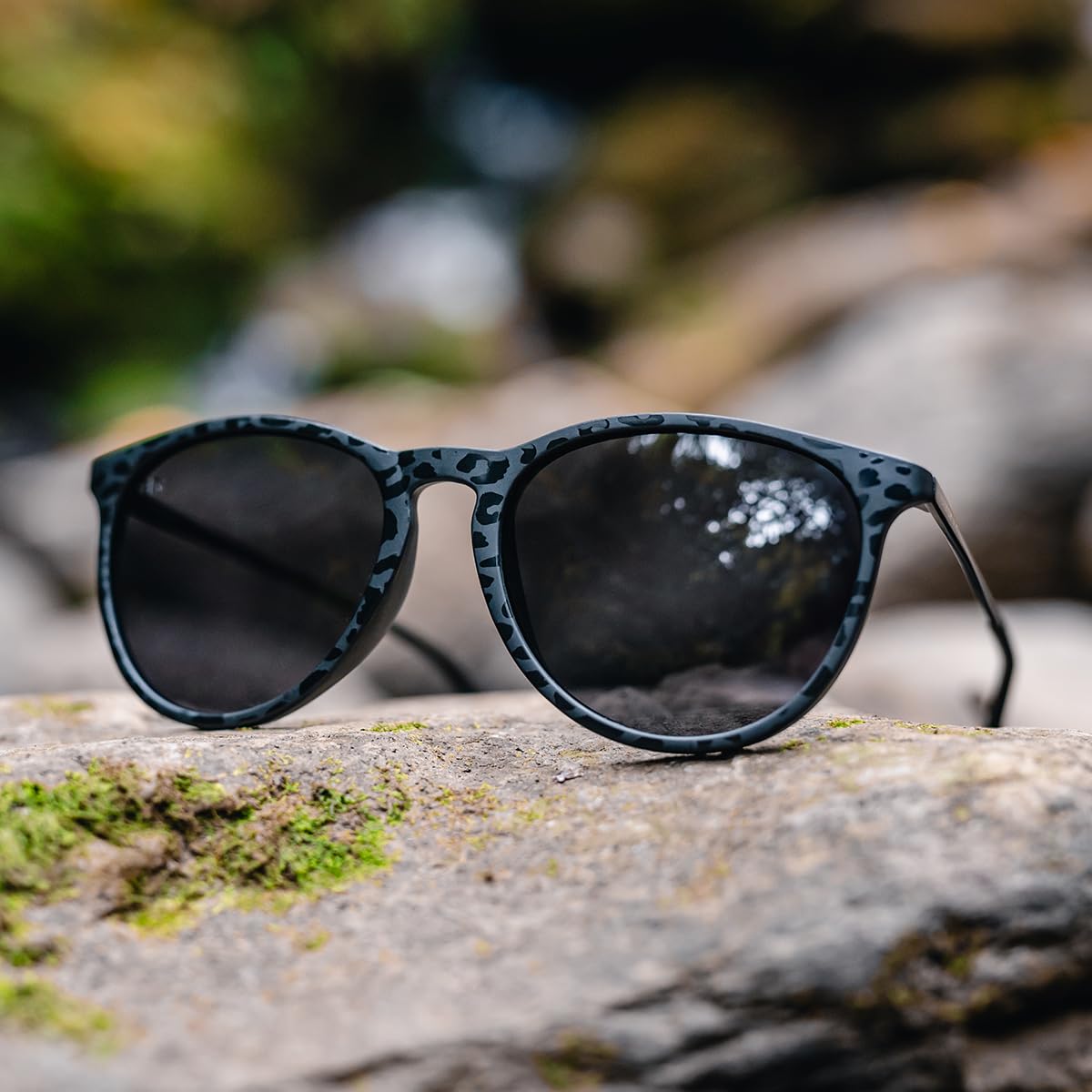 shadyrays Allure - Black Leopard/Smoke Lens, Standard Fit