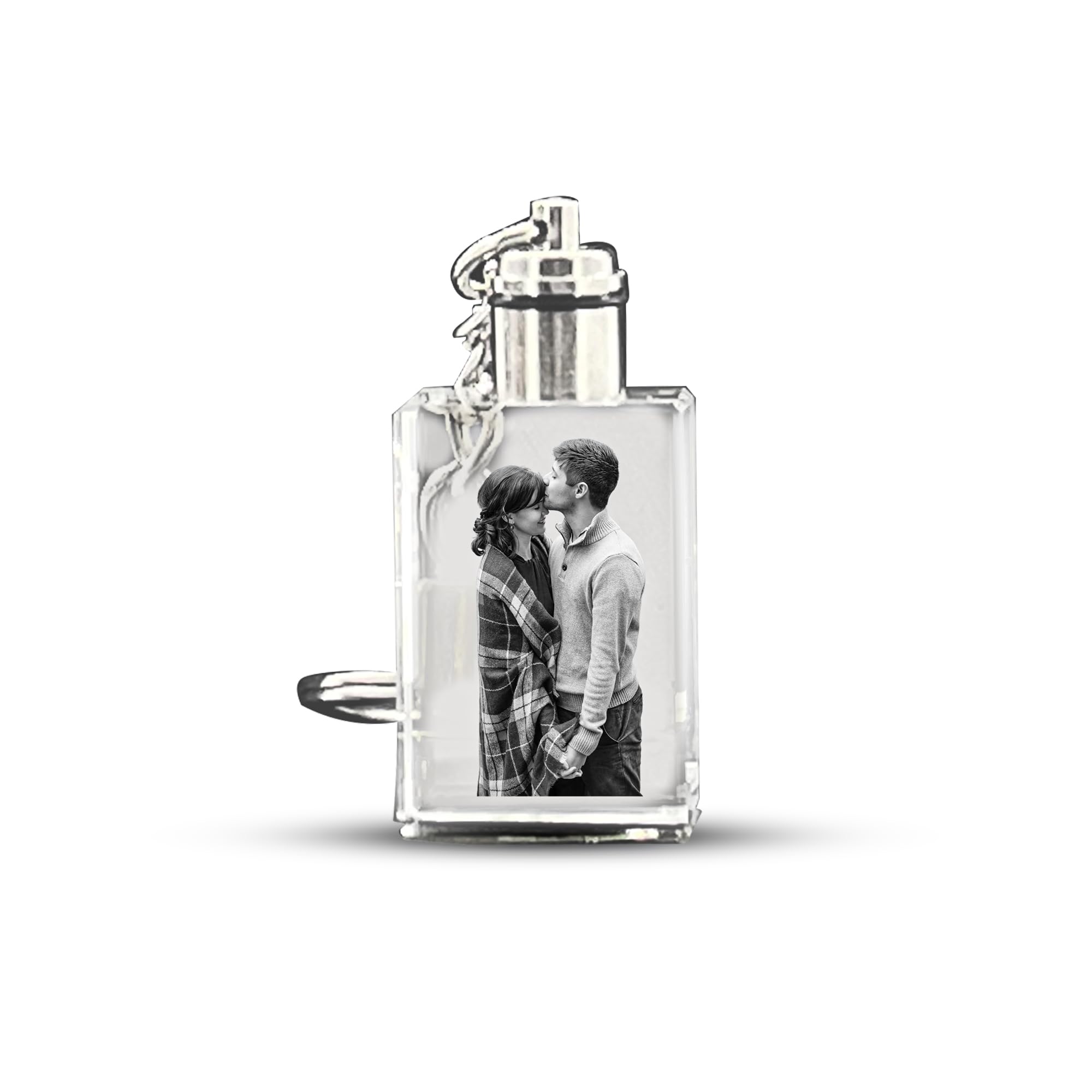 A&B Crystal Collection Personalized Keychain (Pack of 1)