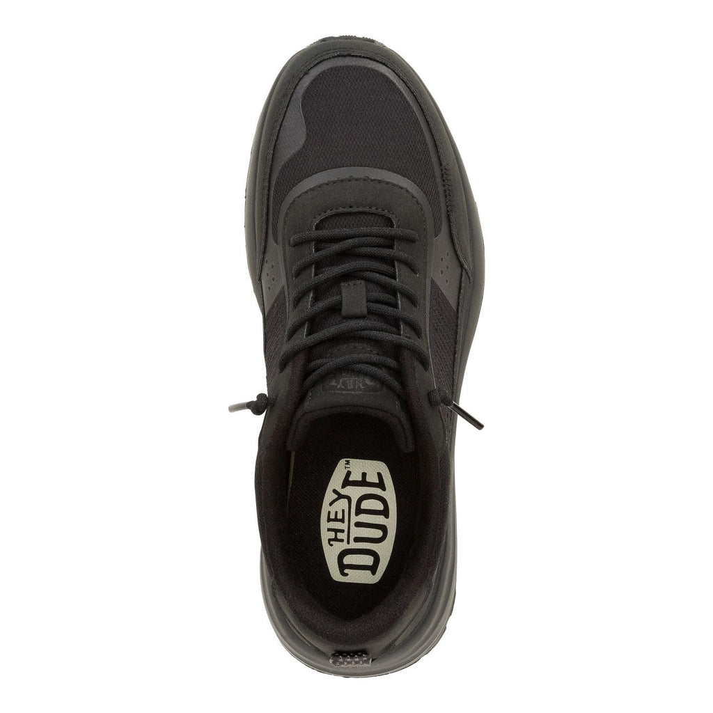 HEYDUDE Sirocco Alta Essentials - Black/Black