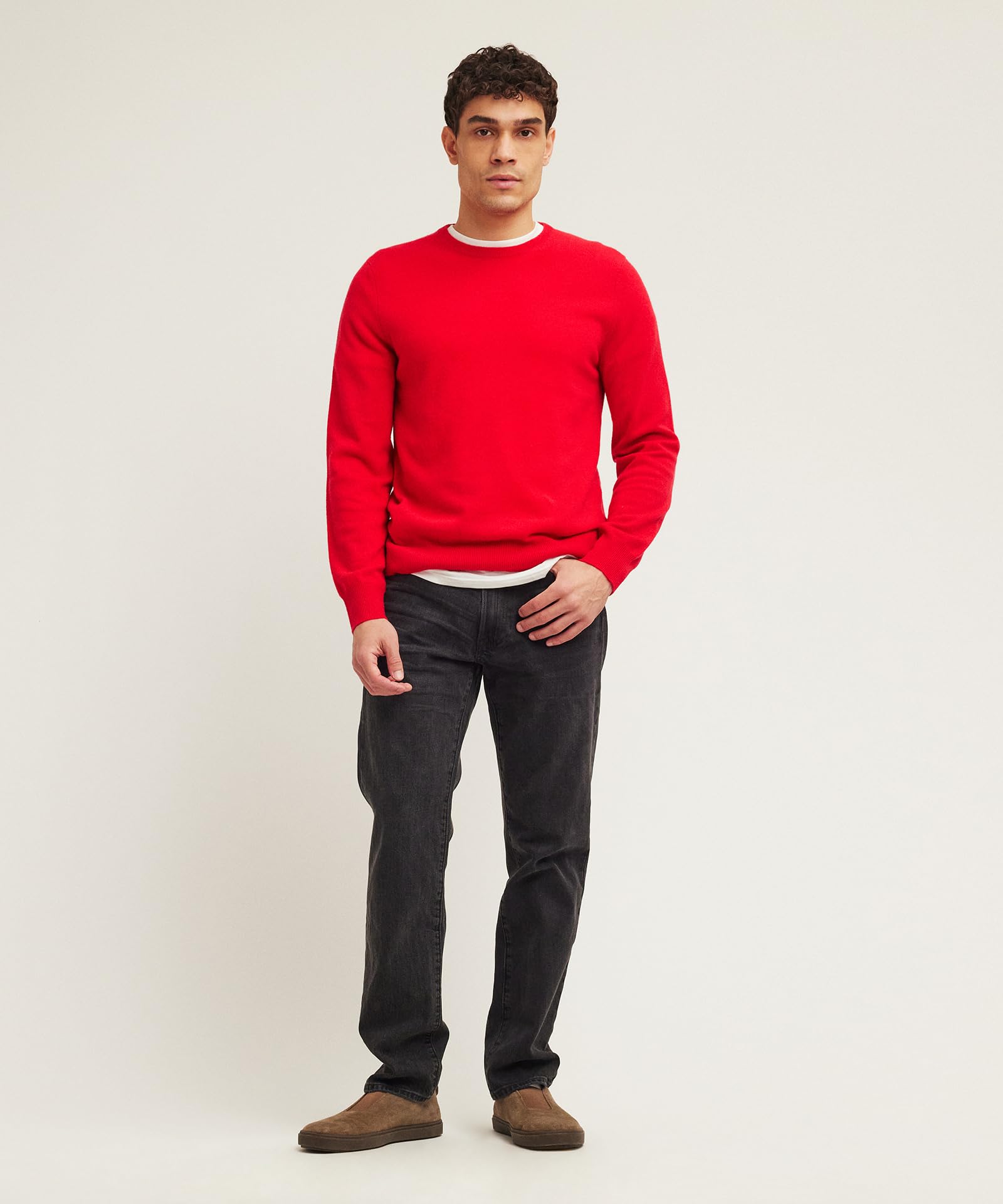 NAADAM Men's Original 100% Pure Cashmere Crewneck Pullover Sweater