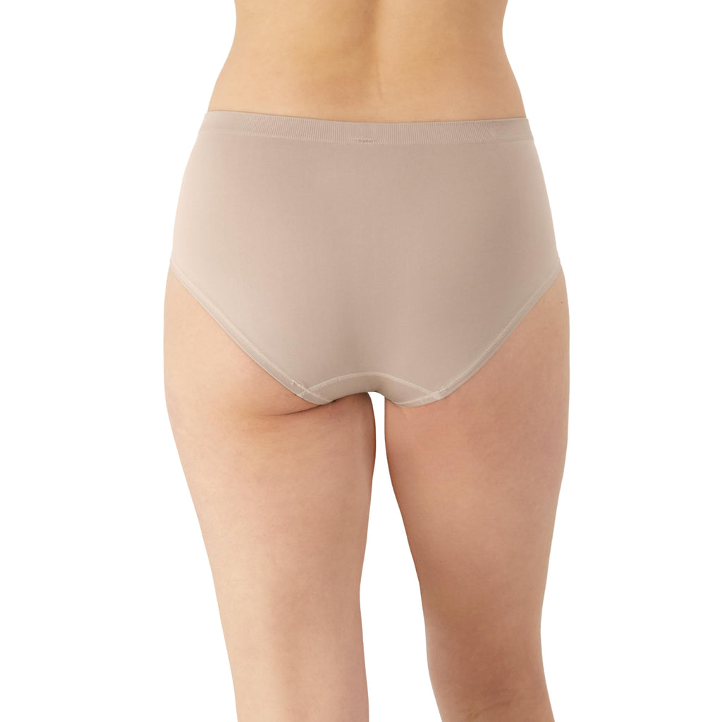Maidenform Women's M Seamless Bikini, Mid-Rise Hipster Panty, Seamless Underwear for Women, 3-Pack